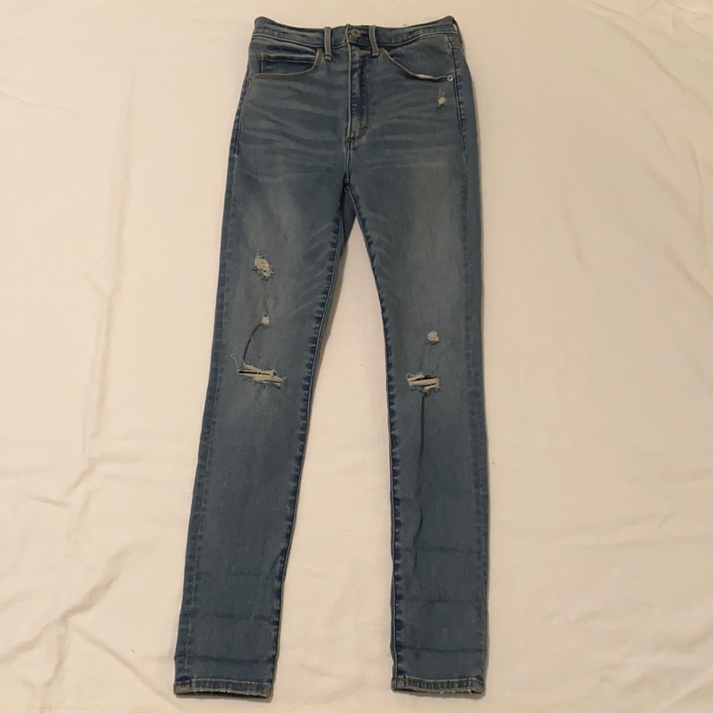Abercrombie Ultra High Rise Super Skinny Jeans